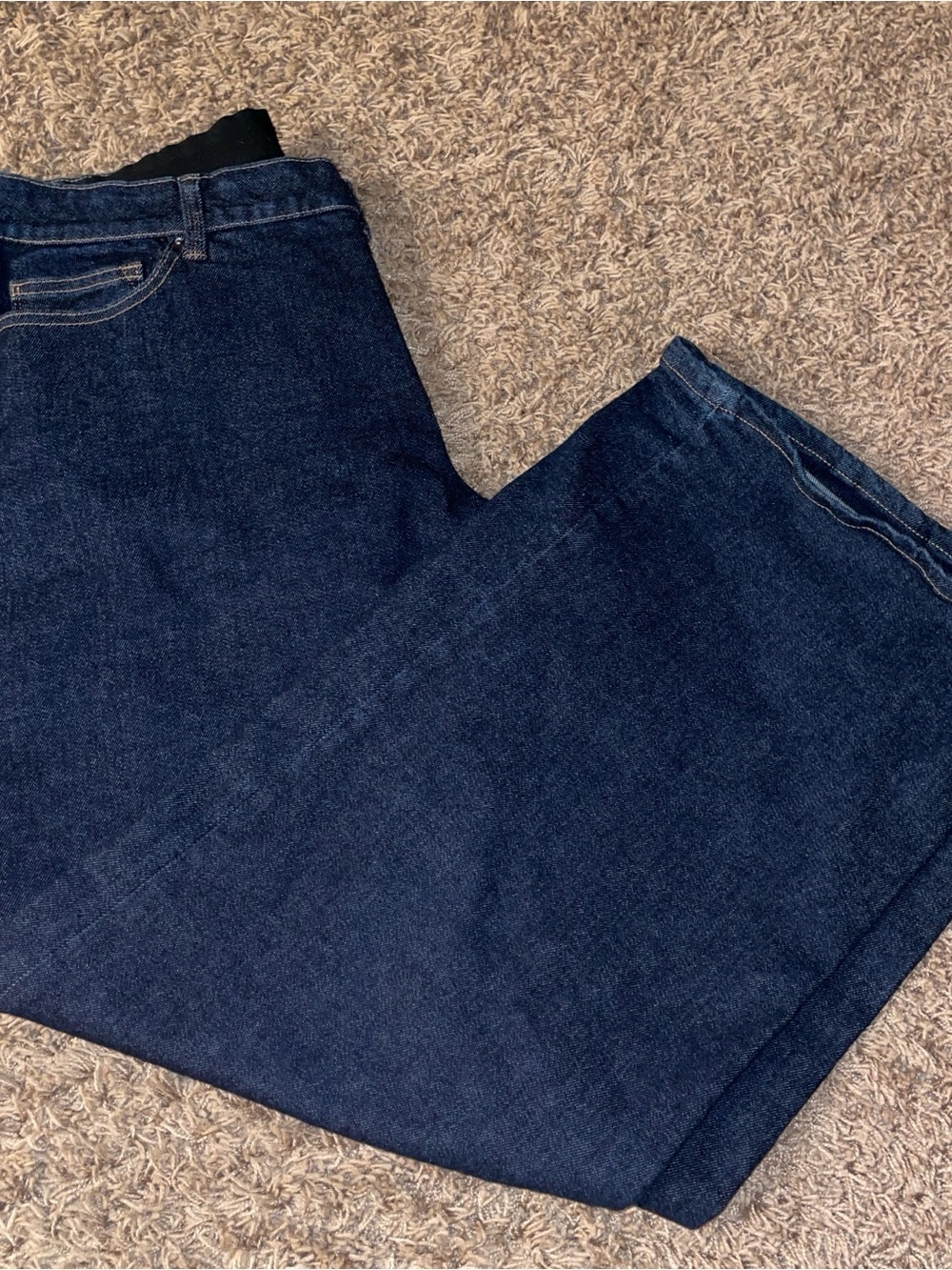 LuLaRoe Women's Dark Blue Relaxed Jeans -SZ.36